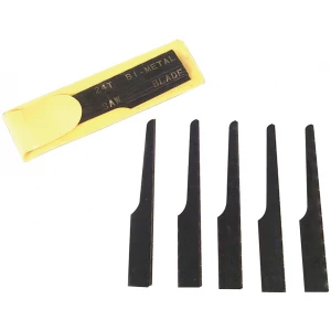 5pc. Blade Set for 129TW - 24 Teeth per Inch - Yellow Sleeve-0