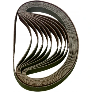 10pc. Sanding Belt 60 Grit - 3/8" x 13"-0
