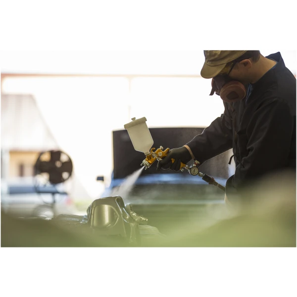 EuroPro Forged EVO-T Spray Gun with Plastic Cup - 1.3mm Nozzle-3684