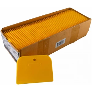 4" Yellow Plastic Spreaders- 100pcs./box-0