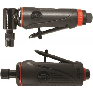 ONYX 2pc Die Grinder Kit with 1/4" 90° Angle Die Grinder AND 1/4" Medium Die Grinder-0