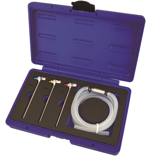 One-Person Brake Bleeding Wrench Kit W/ Check Valve-0