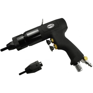 ONYX Pneumatic Rivet Nut Setting Gun W/ Quick-Change 1/4" & 5/16" Mandrels-0