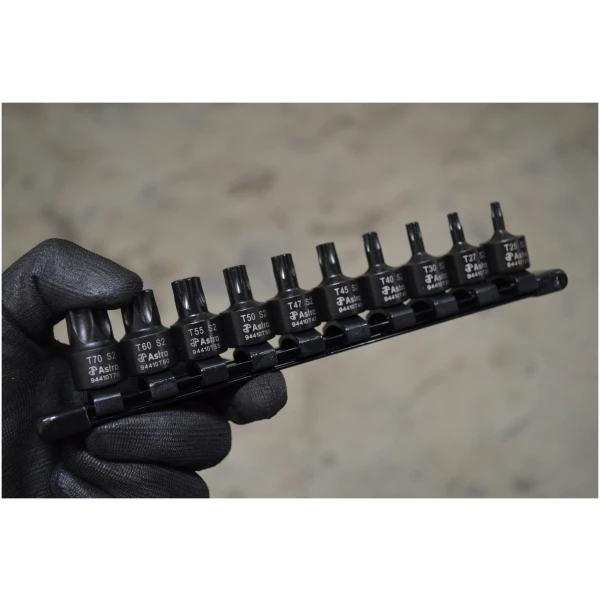 10pc 3/8" Drive Nano Impact Torx Bit Sockets-4492