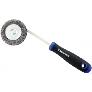 3" Wire Wheel Hand Brush W/ Interchangeable Head-0