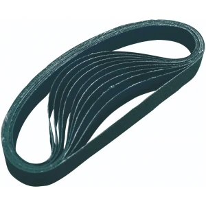 Zirconia 80 Grit Sanding Belt 1/2" x 18 - 10pc-0