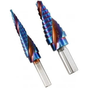 Blue Steel 2pc Max-Duty Step Drill Set-0