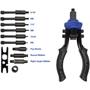 Combination Rivet Nut And Pop Rivet Setter Kit-0