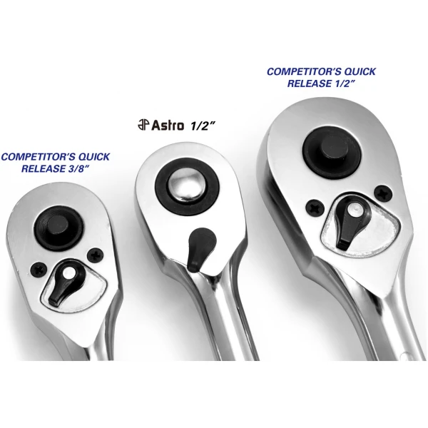 Nano Ratchet - 1/2" Drive Head In 3/8" Ratchet Body-4696
