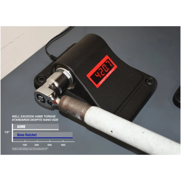 Nano Ratchet - 1/2" Drive Head In 3/8" Ratchet Body-4711