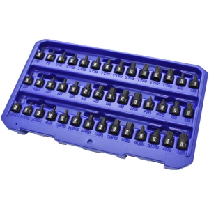 42-Piece 1/4" Drive Low Profile Nano Impact Bit Socket Set