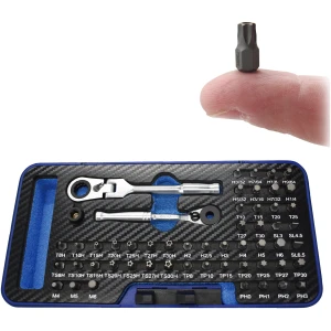 54-Piece Nano Bit Set w/ Reversible Flex-Head & Bit Ratchets